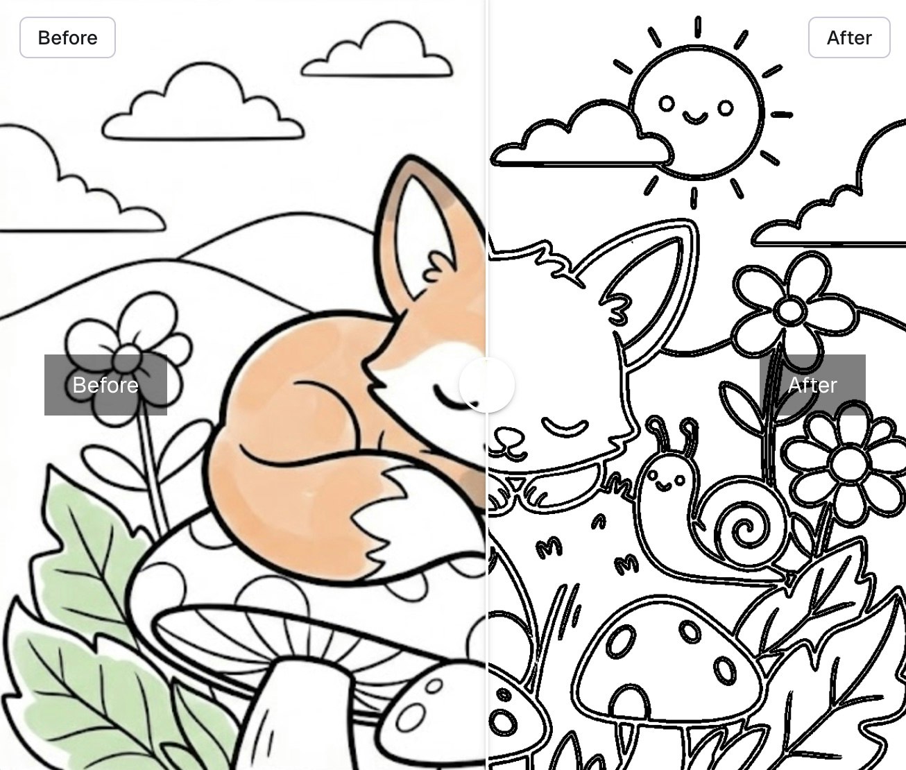 MakeBW.com - Screenshot 2 showing product features and functionality