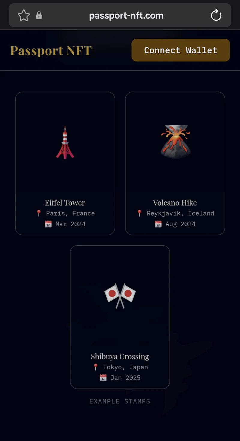 Passport NFT screenshot 2