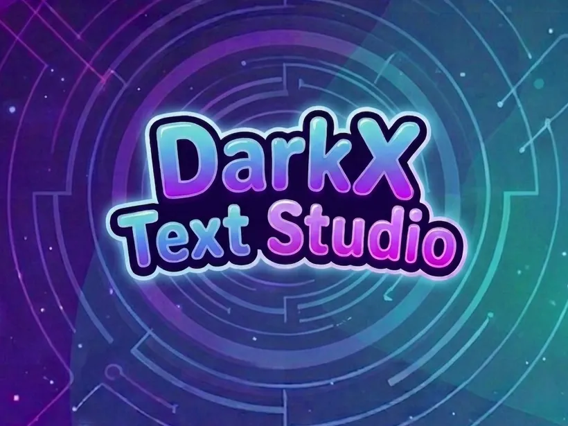 DarkX Text Studio logo