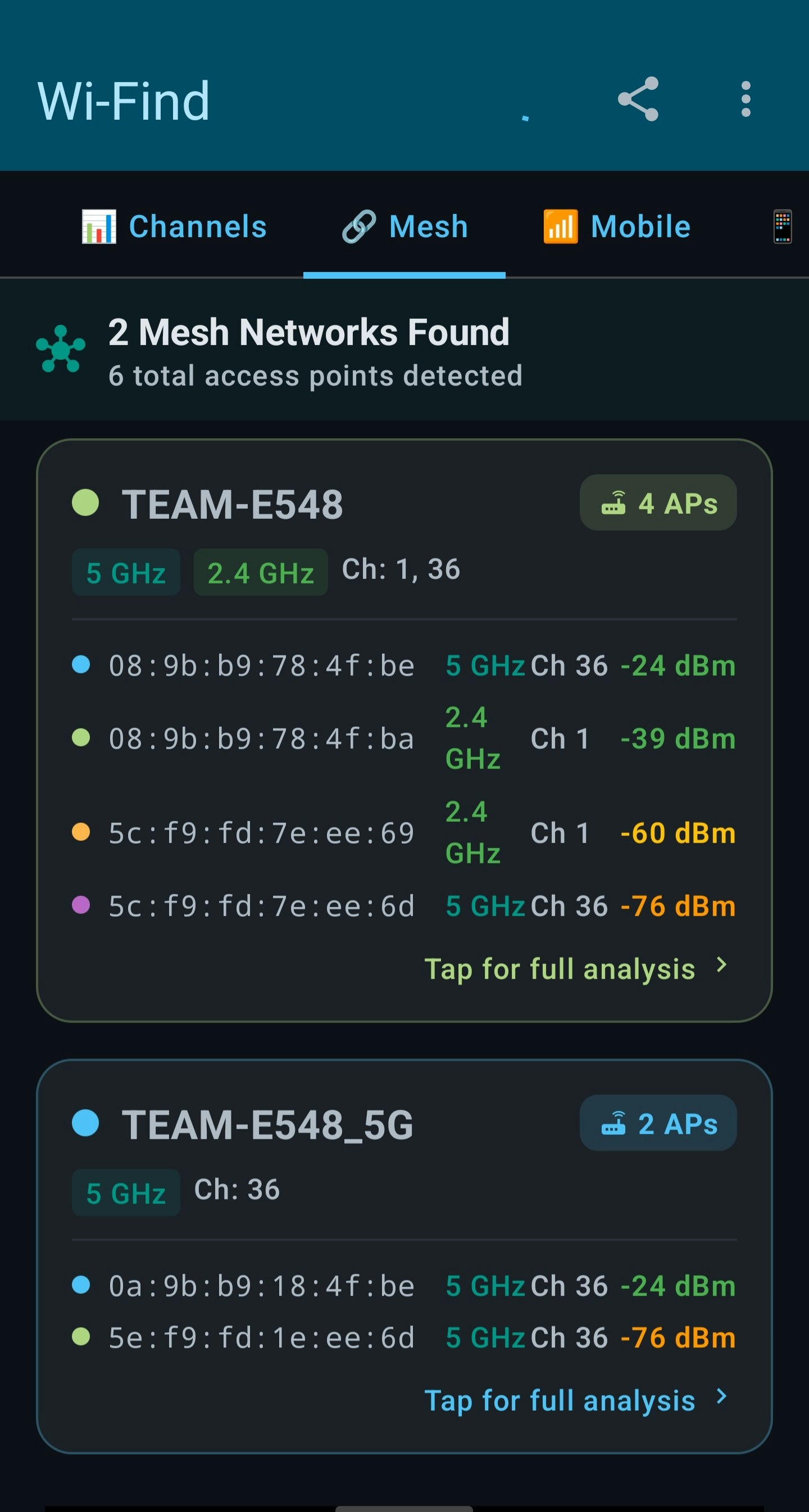Wi-Find:Wifi & Mobile Analyzer  gallery image