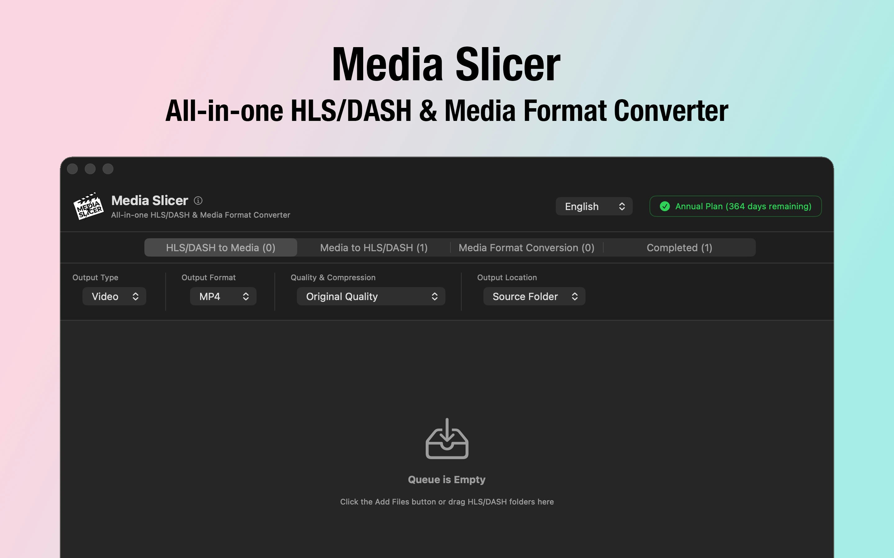 Media Slicer - Screenshot 2 showing product features and functionality