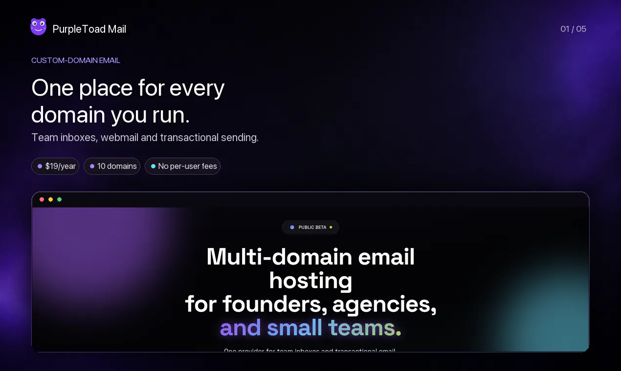 PurpleToad Mail gallery image