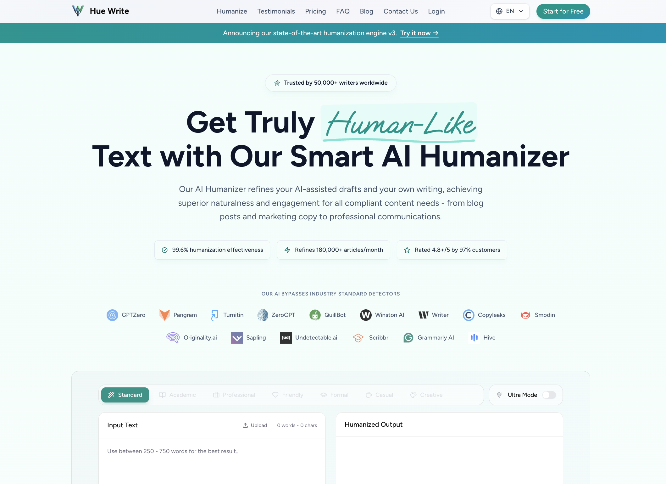 HueWrite - Screenshot 2 showing product features and functionality