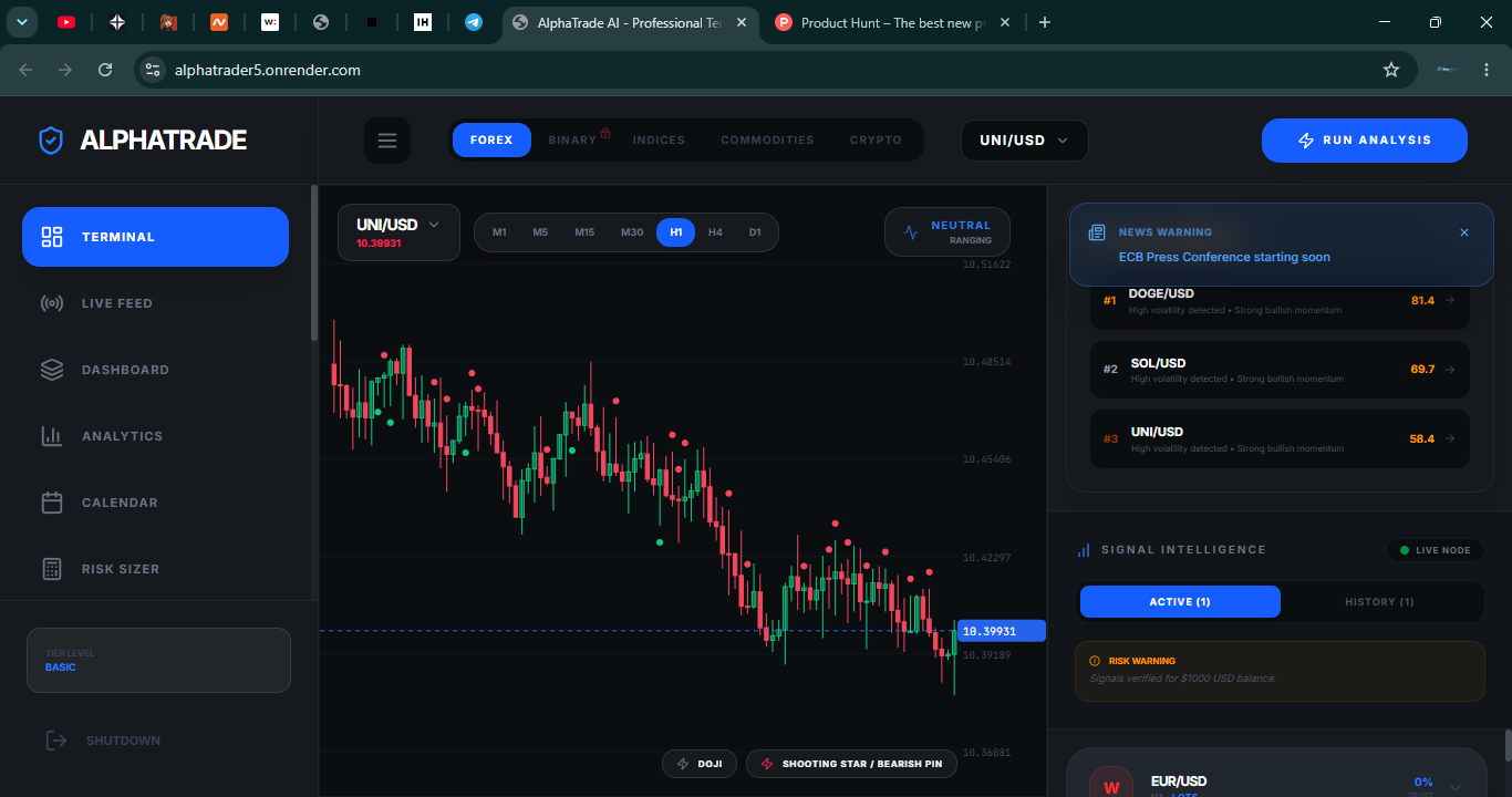 Alphatrade AI gallery image