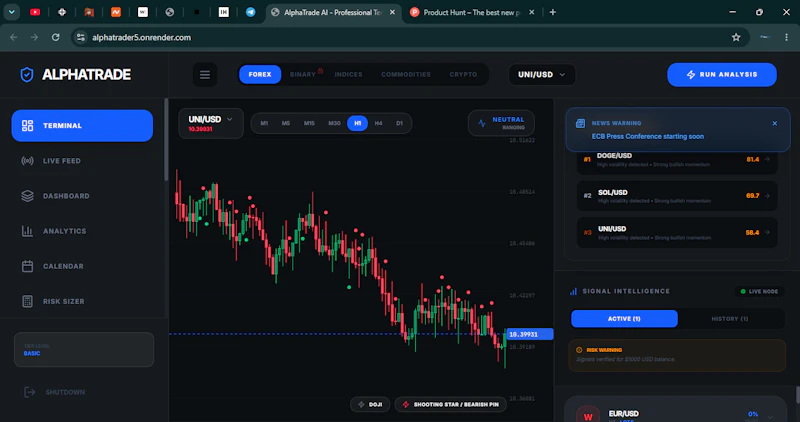 Alphatrade AI screenshot 4