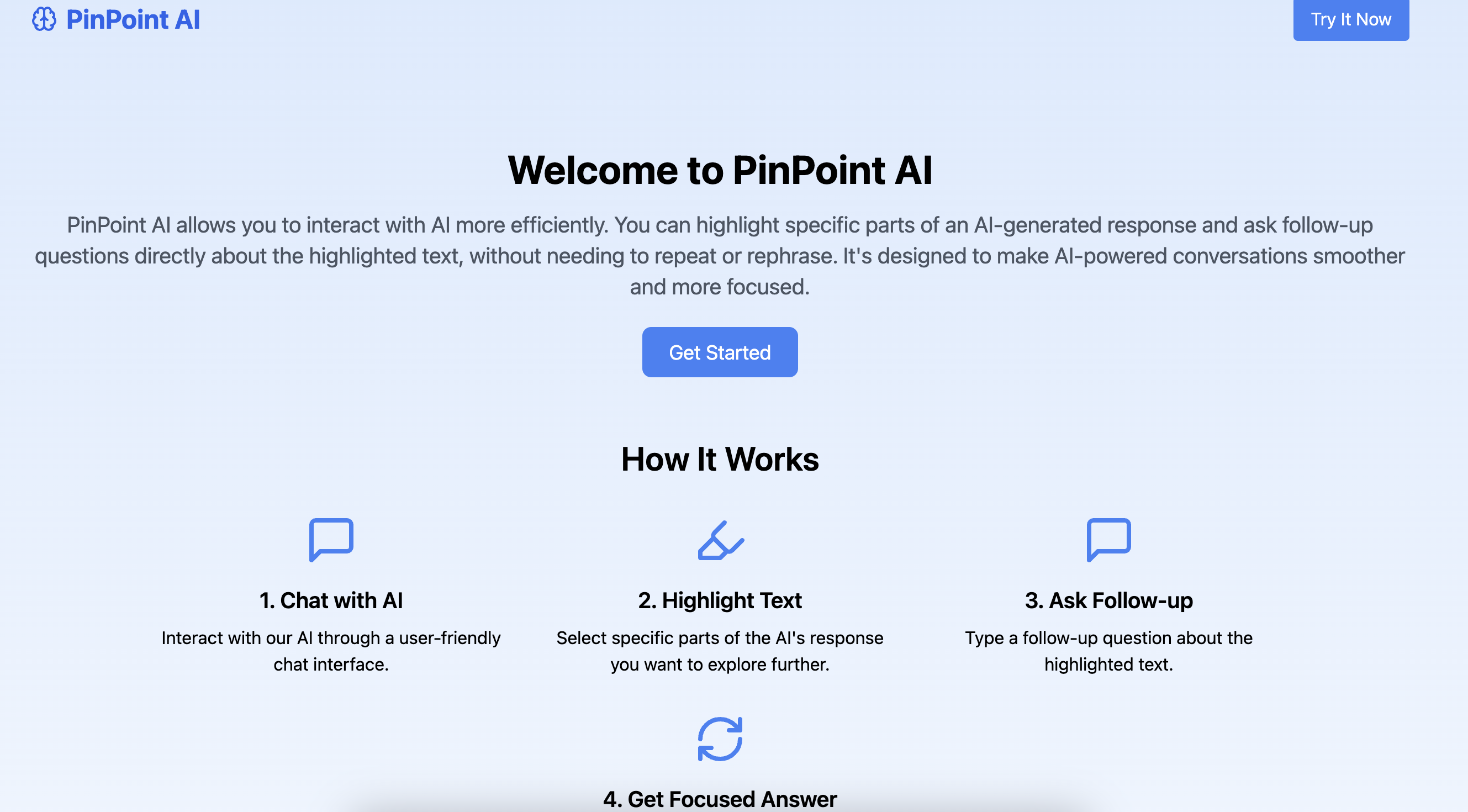 Média Pinpoint AI - Votre assistant intelligent pour des réponses précises et interactives. 2