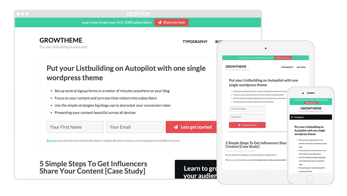 The Growtheme gallery image