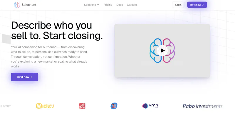 Saleshunt screenshot 2
