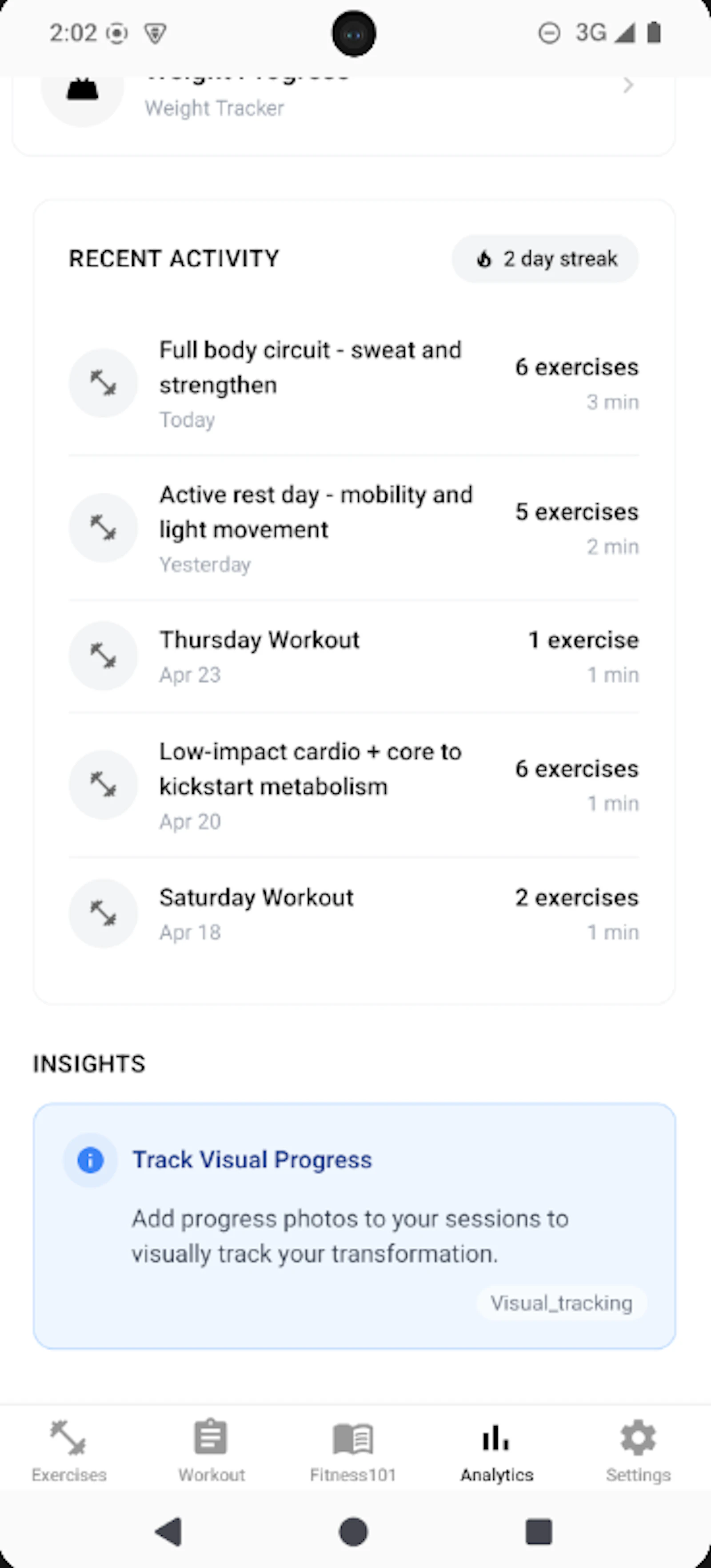 Hayal Fitness App screenshot 15