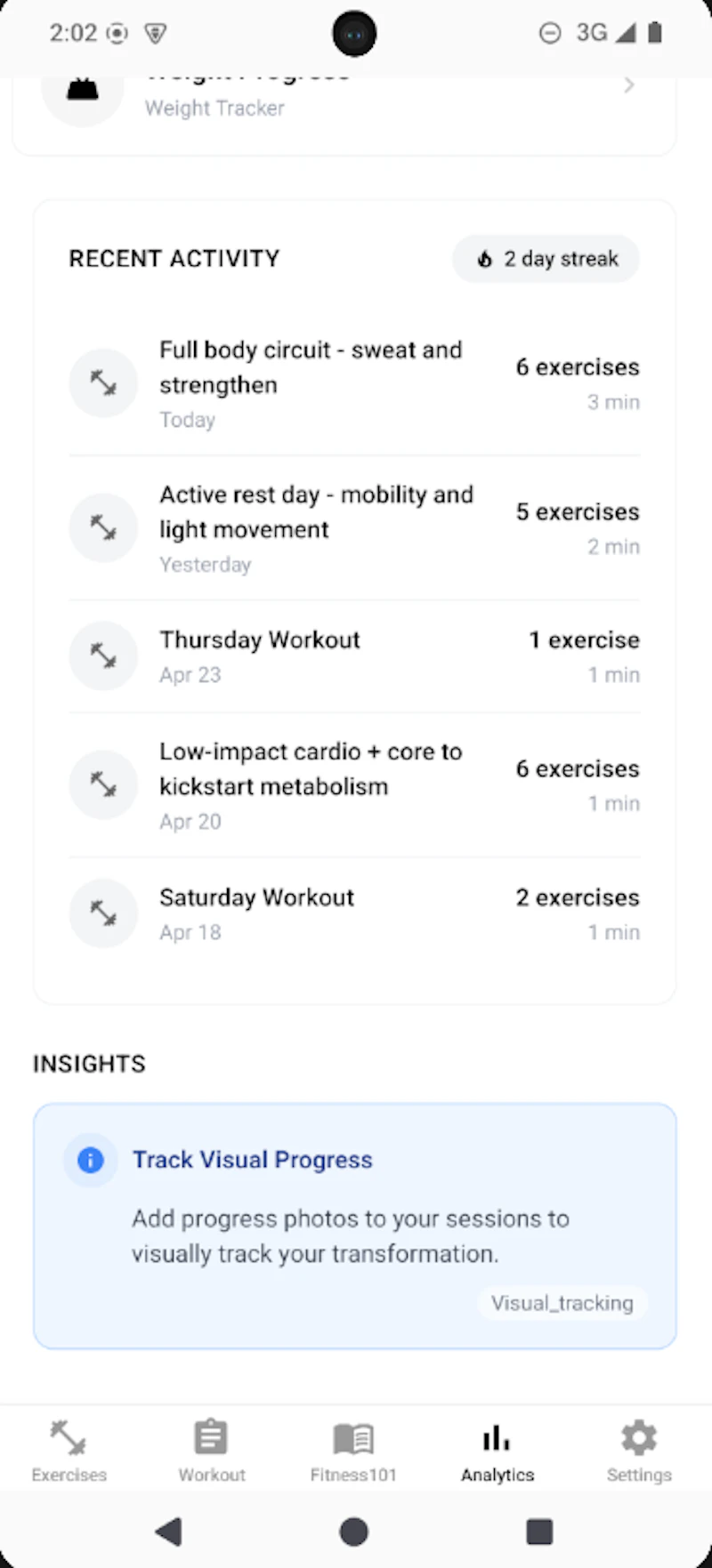 Hayal Fitness App screenshot 15