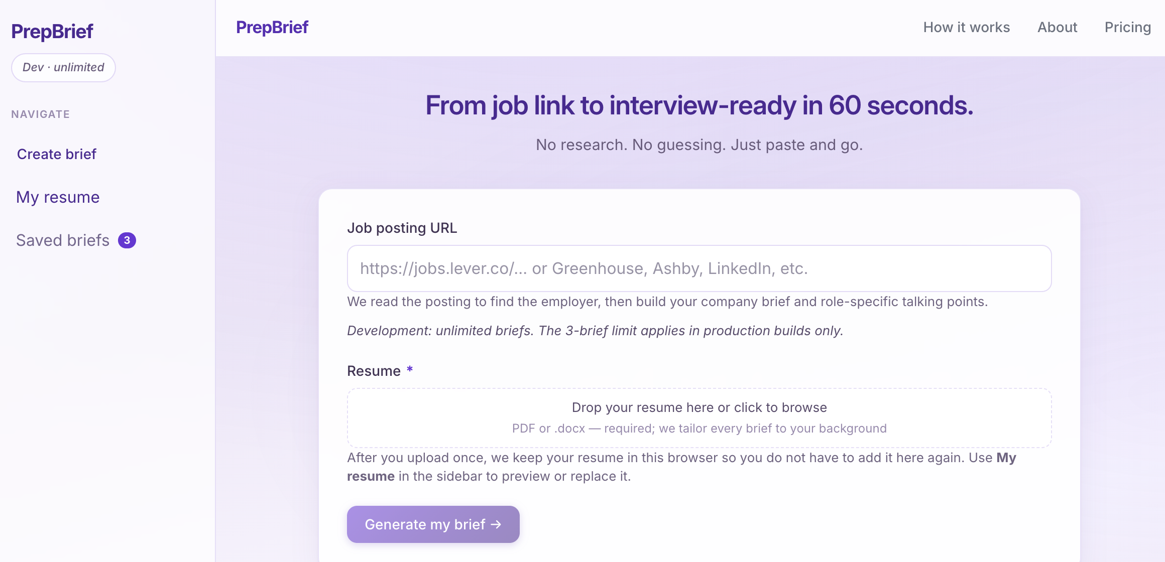 PrepBrief gallery image