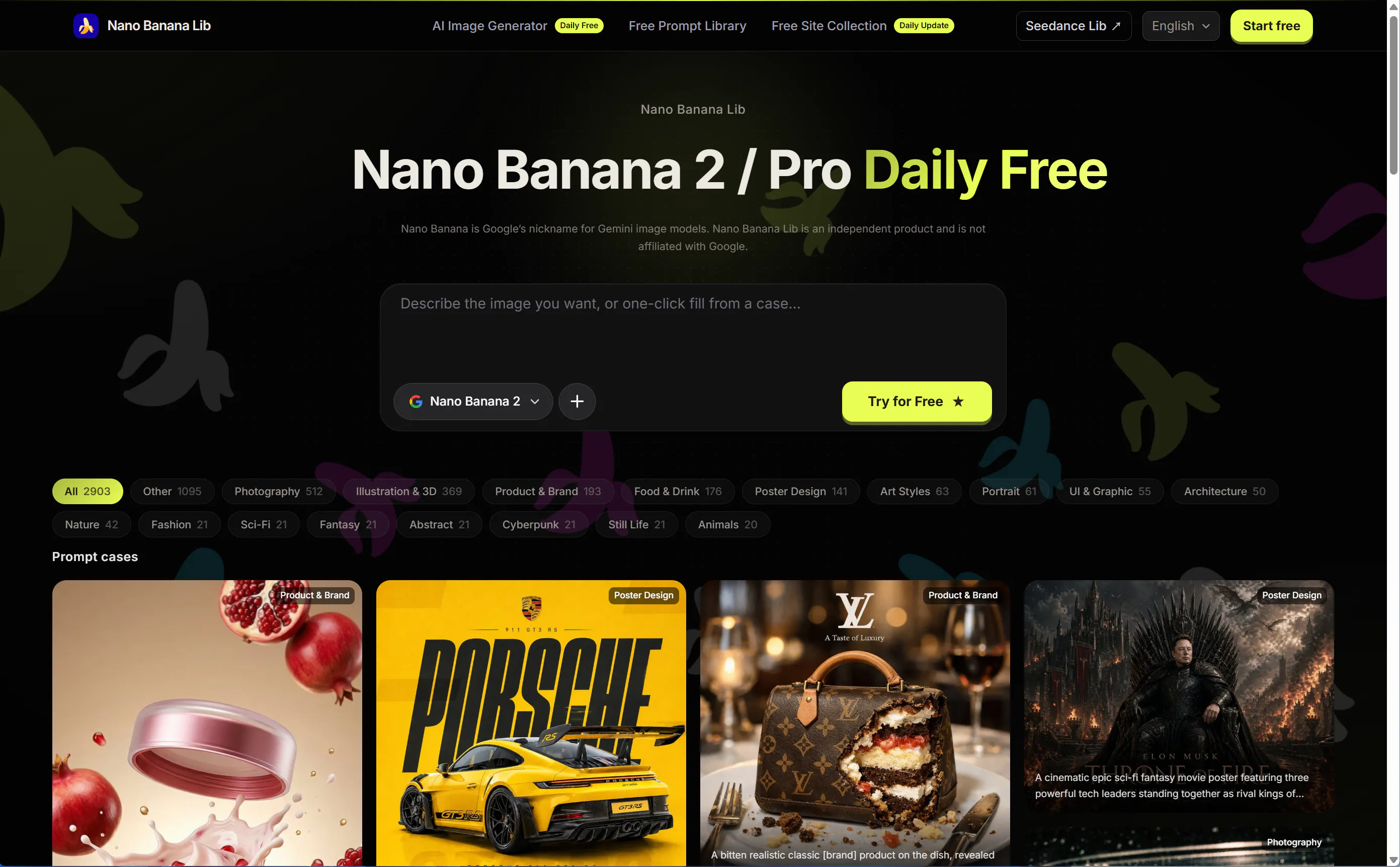Nano Banana Lib gallery image