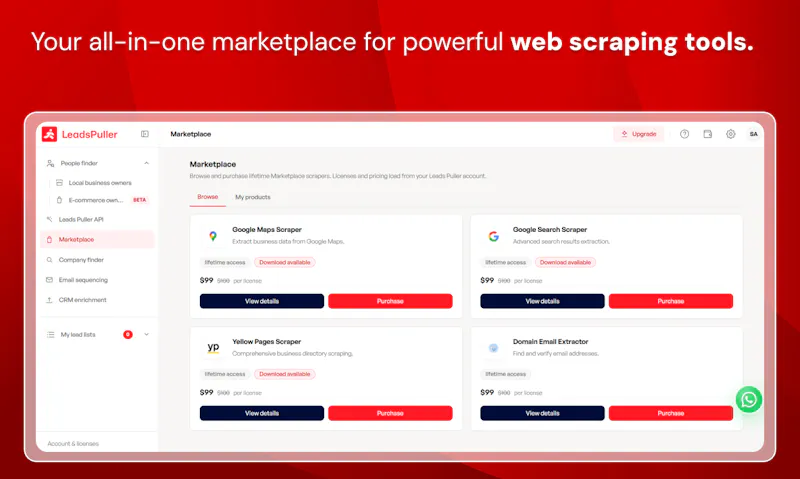 Leads Puller screenshot 3
