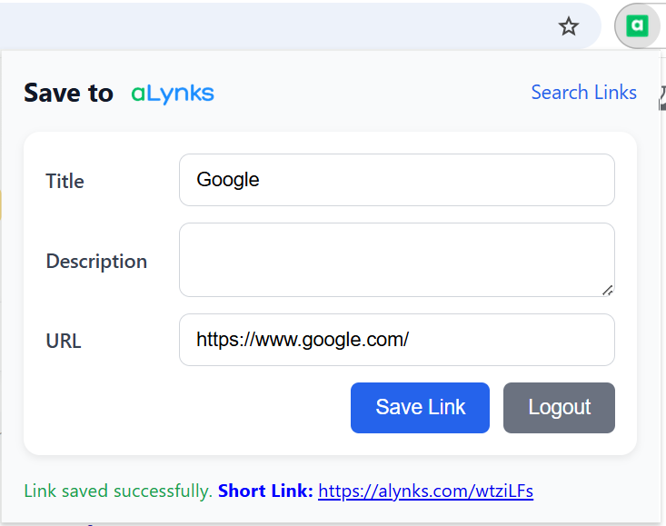 alynks.com -Manage links smartly gallery image