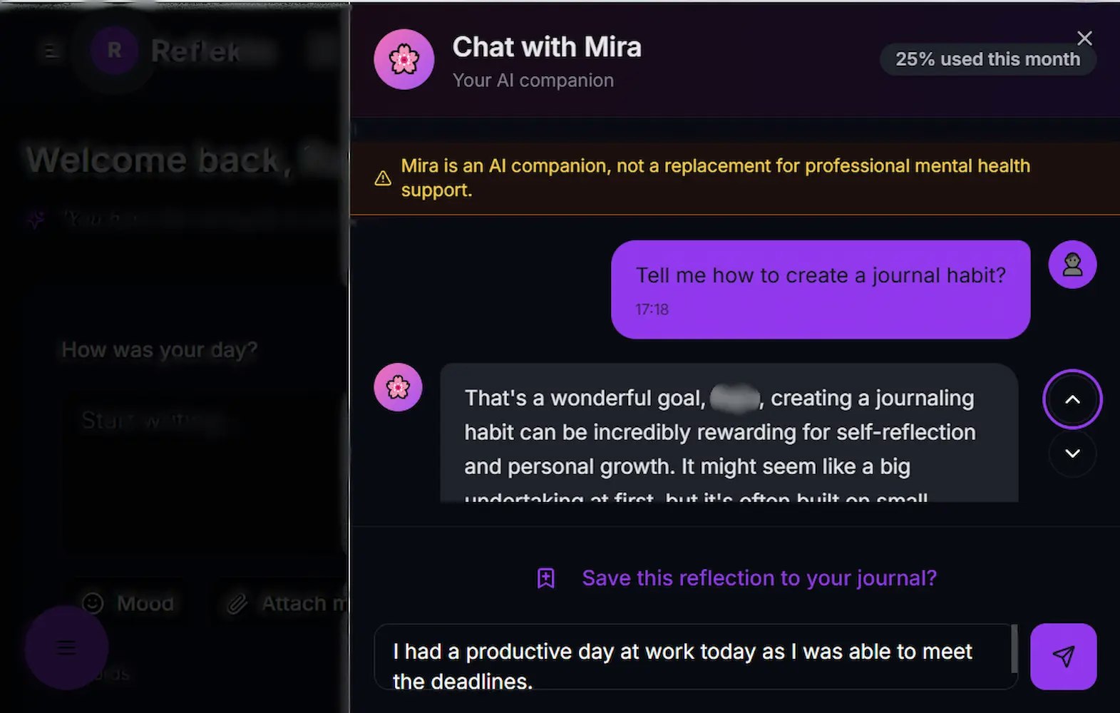 Reflekto - Screenshot 5 showing product features and functionality