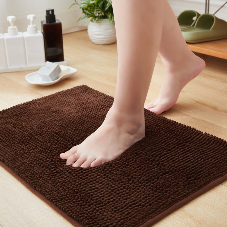 Non Slip Bath Mat Soft Chenille gallery image