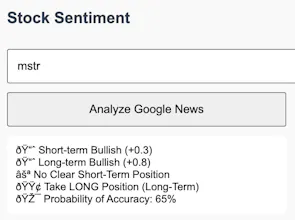 Stock Trading Analyzer gallery image