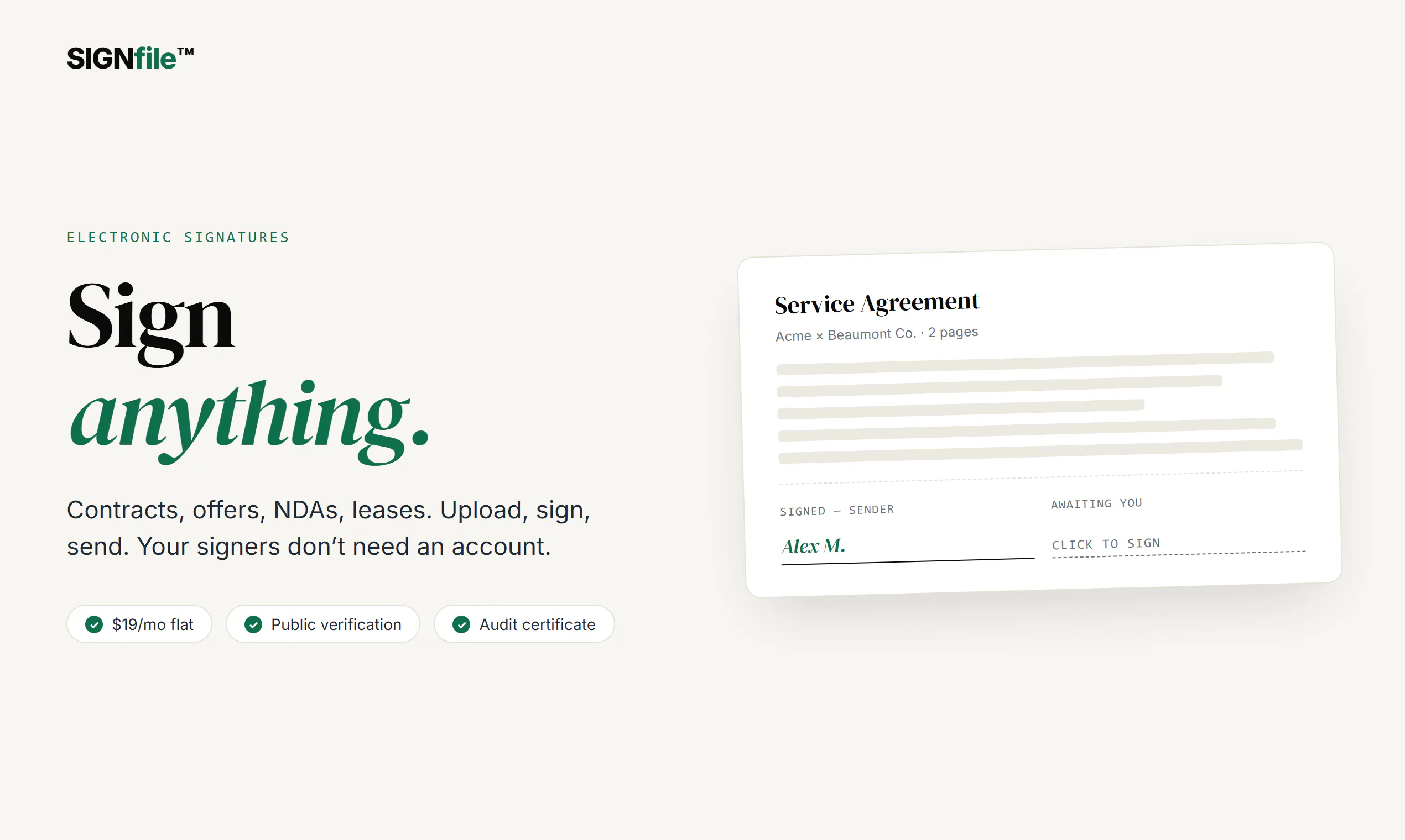 SignFile gallery image