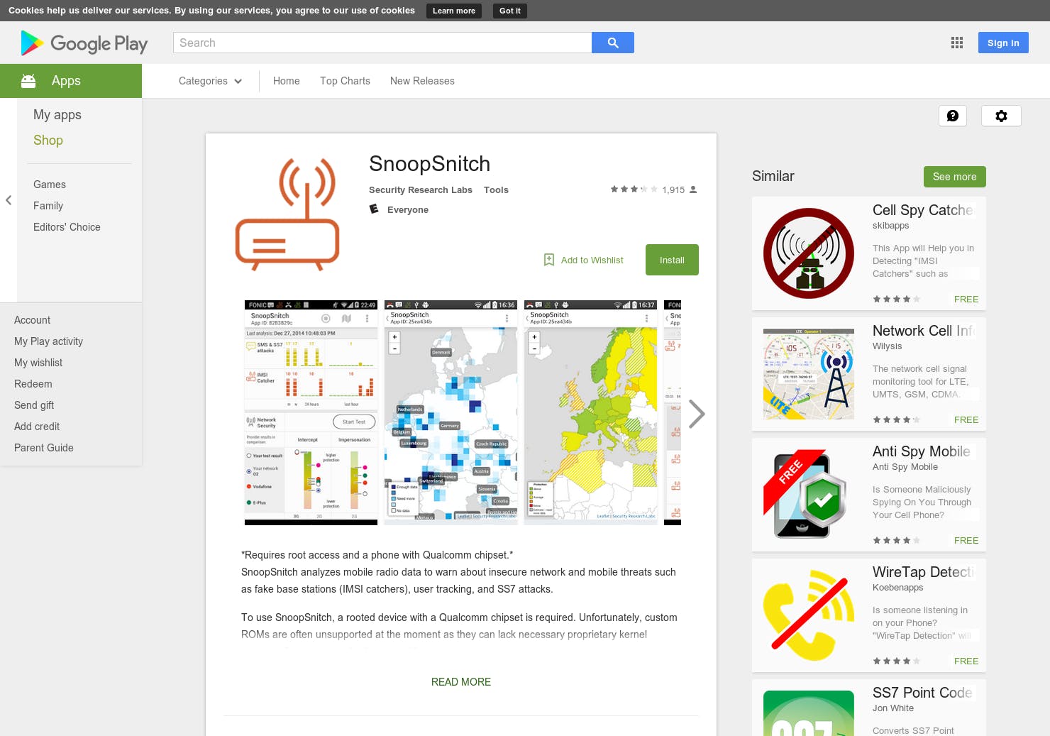 SnoopSnitch (Android) media 1
