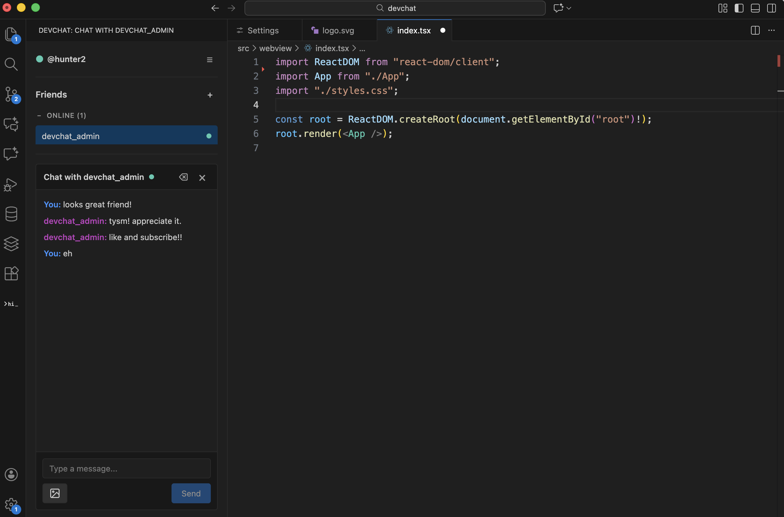 devchat gallery image