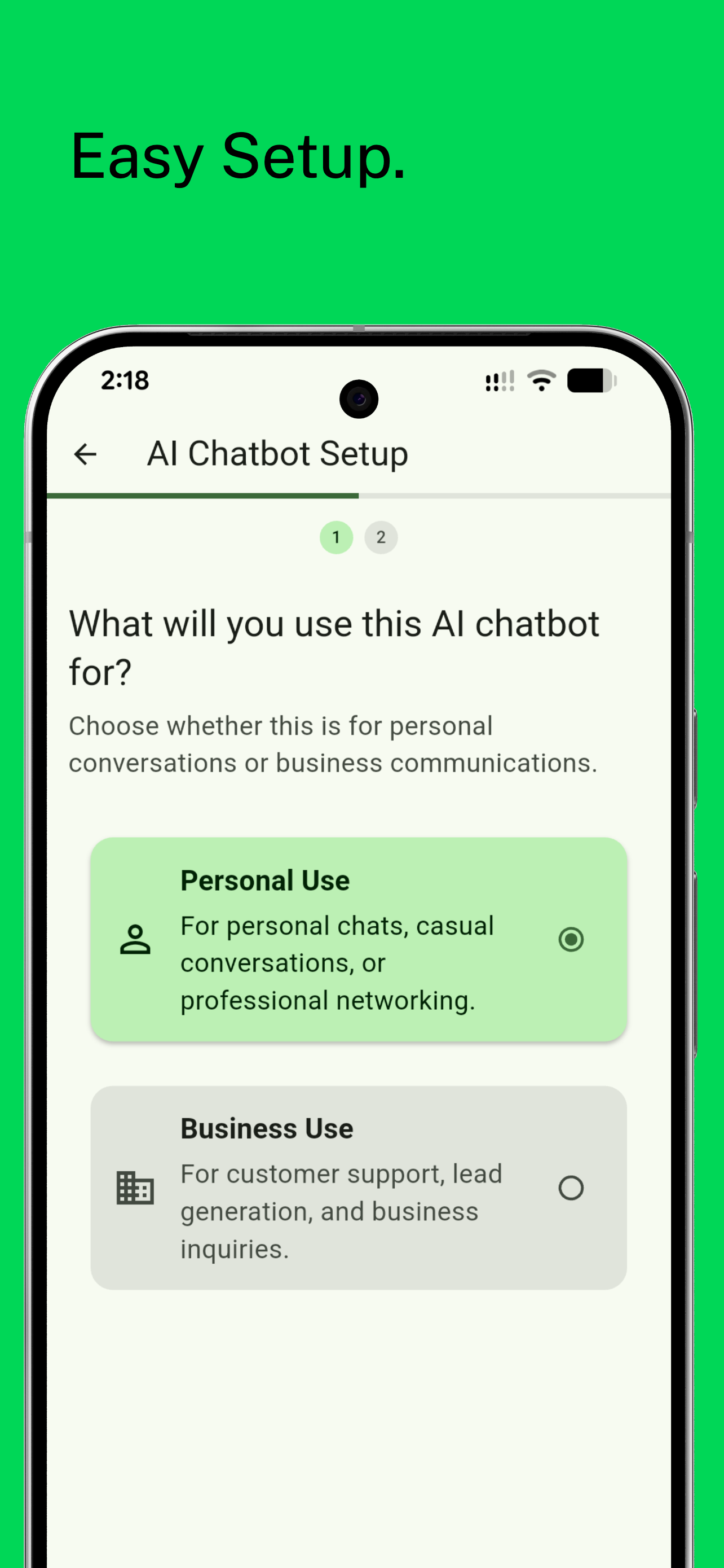 Auto Reply - AI Chatbot - Screenshot 5 showing product features and functionality