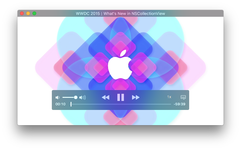 WWDC app for OS X Image