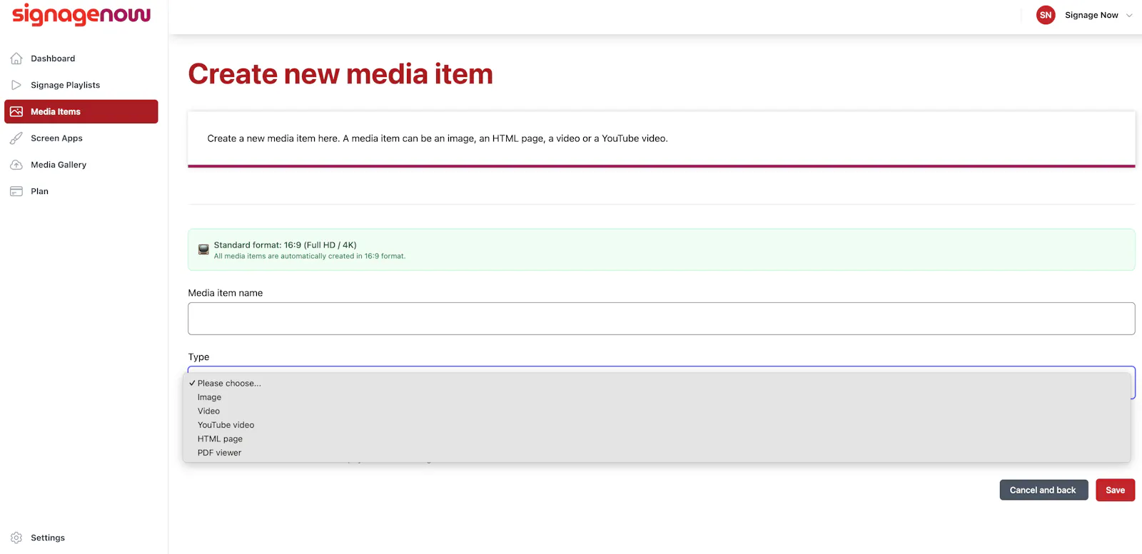 SignageNow screenshot 3