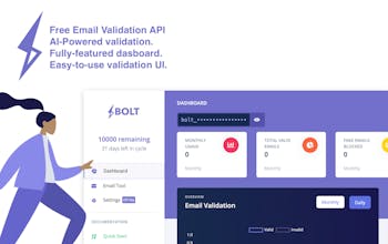 Bolt - Free Email Validation gallery image