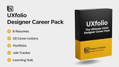 Ultimate UX/UI Designer Career Pack gallery image