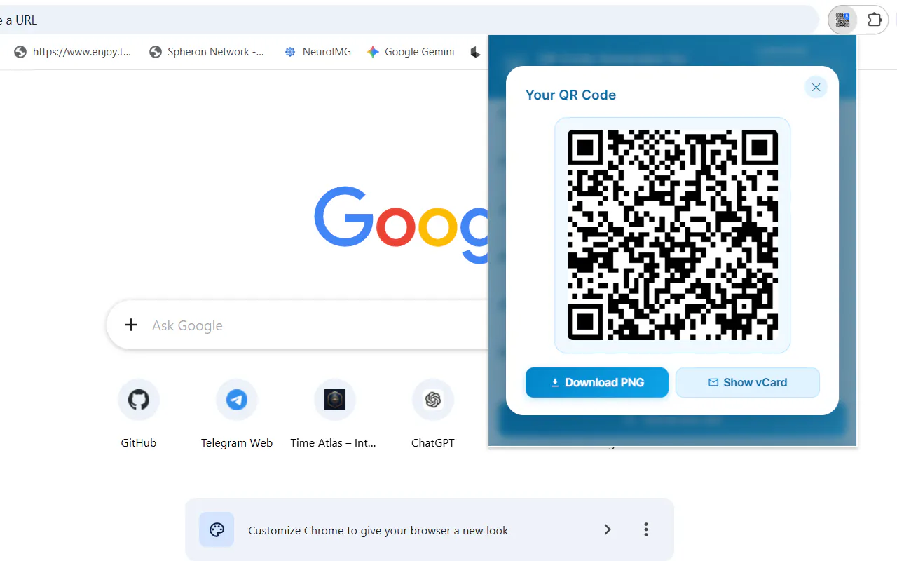 QR Code Generator for Business Card gallery image