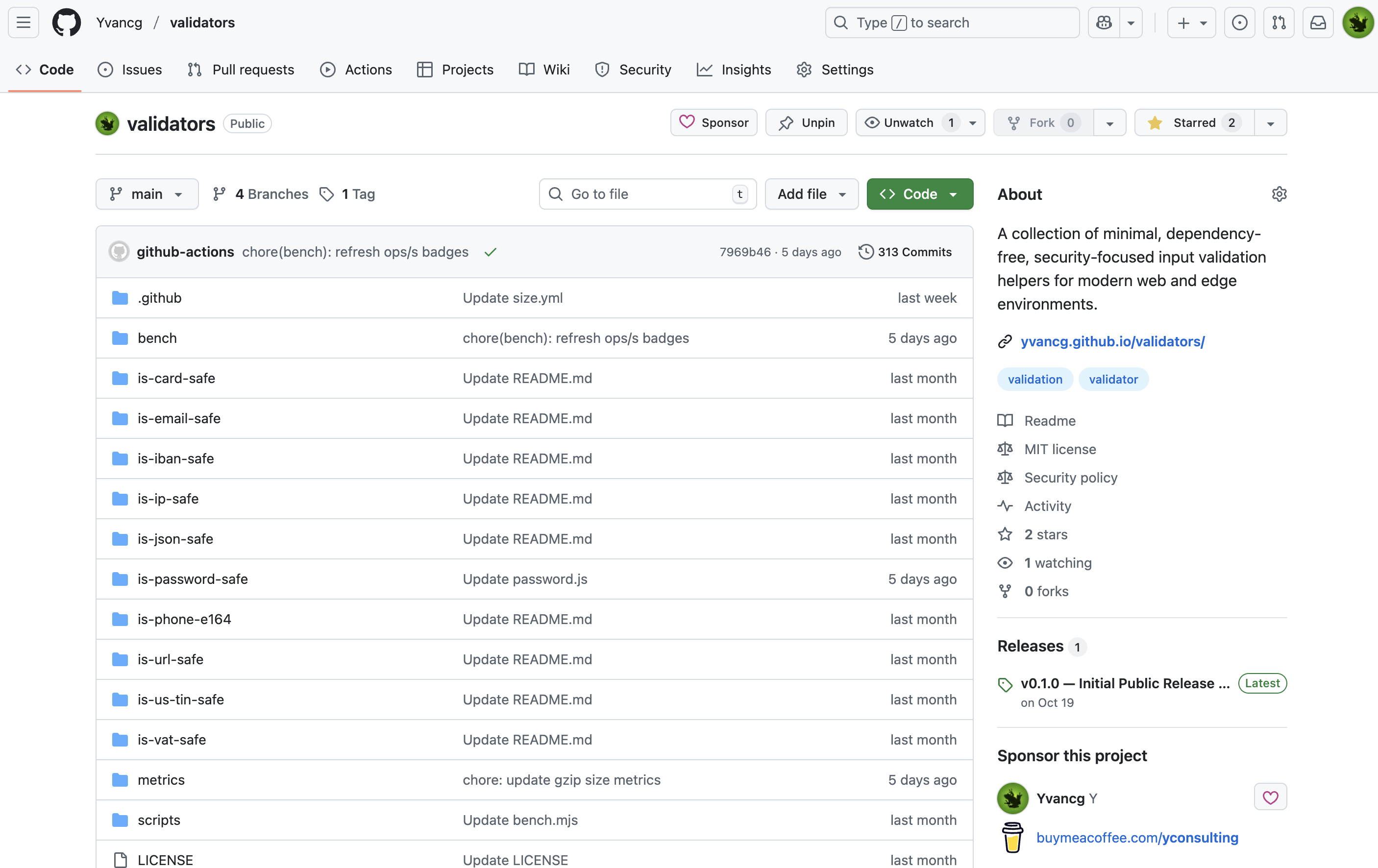 Validators - Screenshot 2 showing product features and functionality