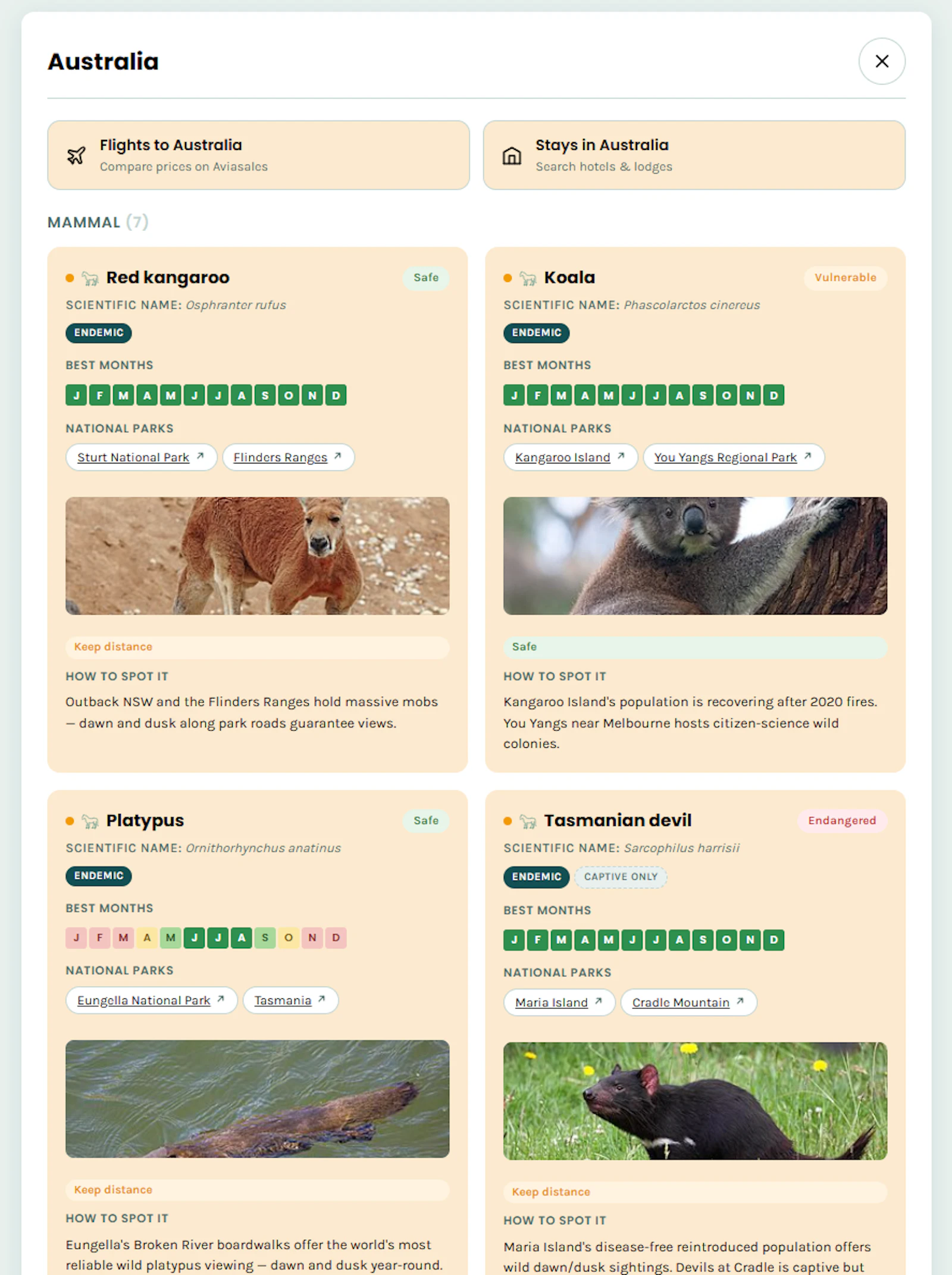 Animals Around the World screenshot 4