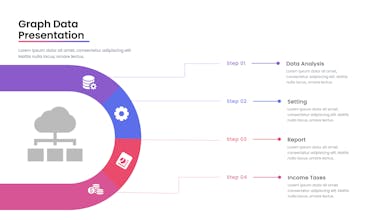 Modern NeoGlass Timeline UI gallery image