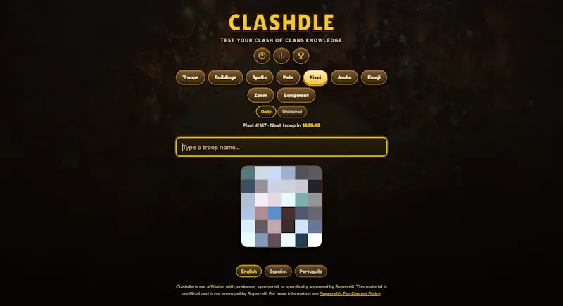 Clashdle screenshot 3