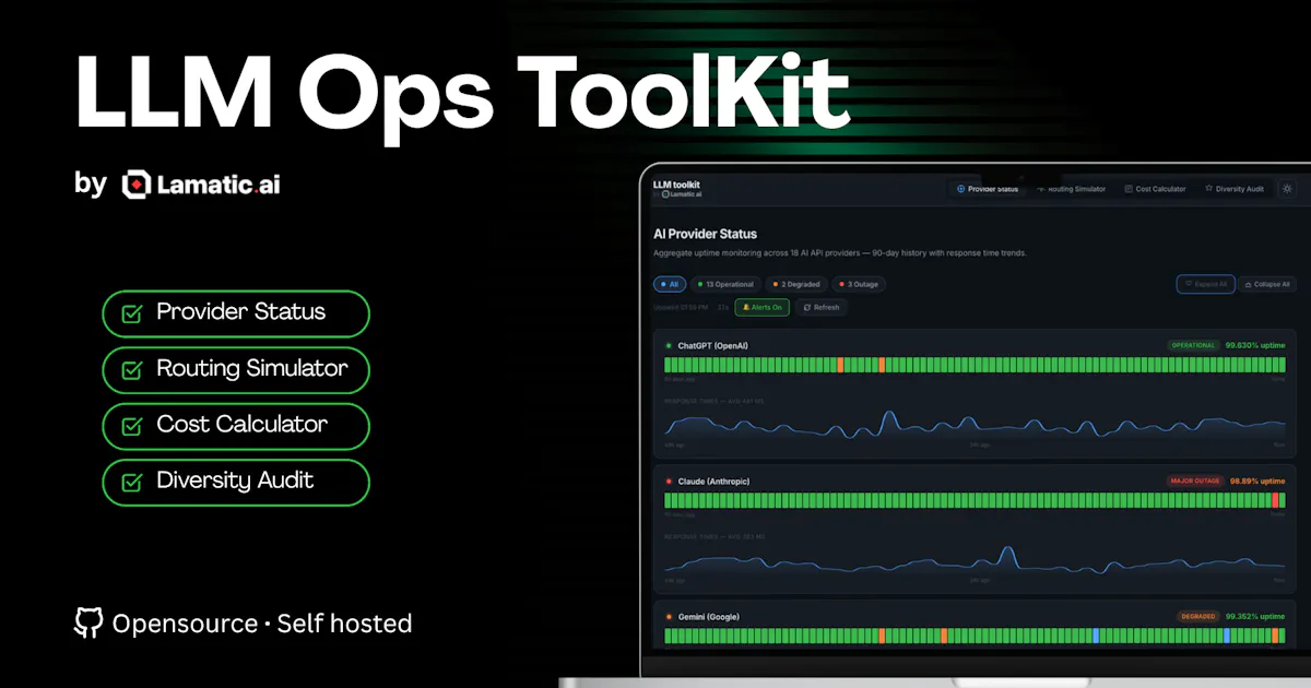 LLM Ops Toolkit by Lamatic.ai