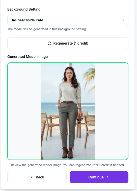 OutfitVideo - Screenshot 5 showing product features and functionality