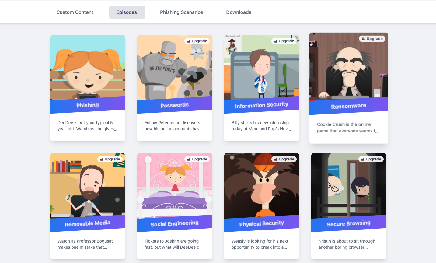 Curricula gallery image