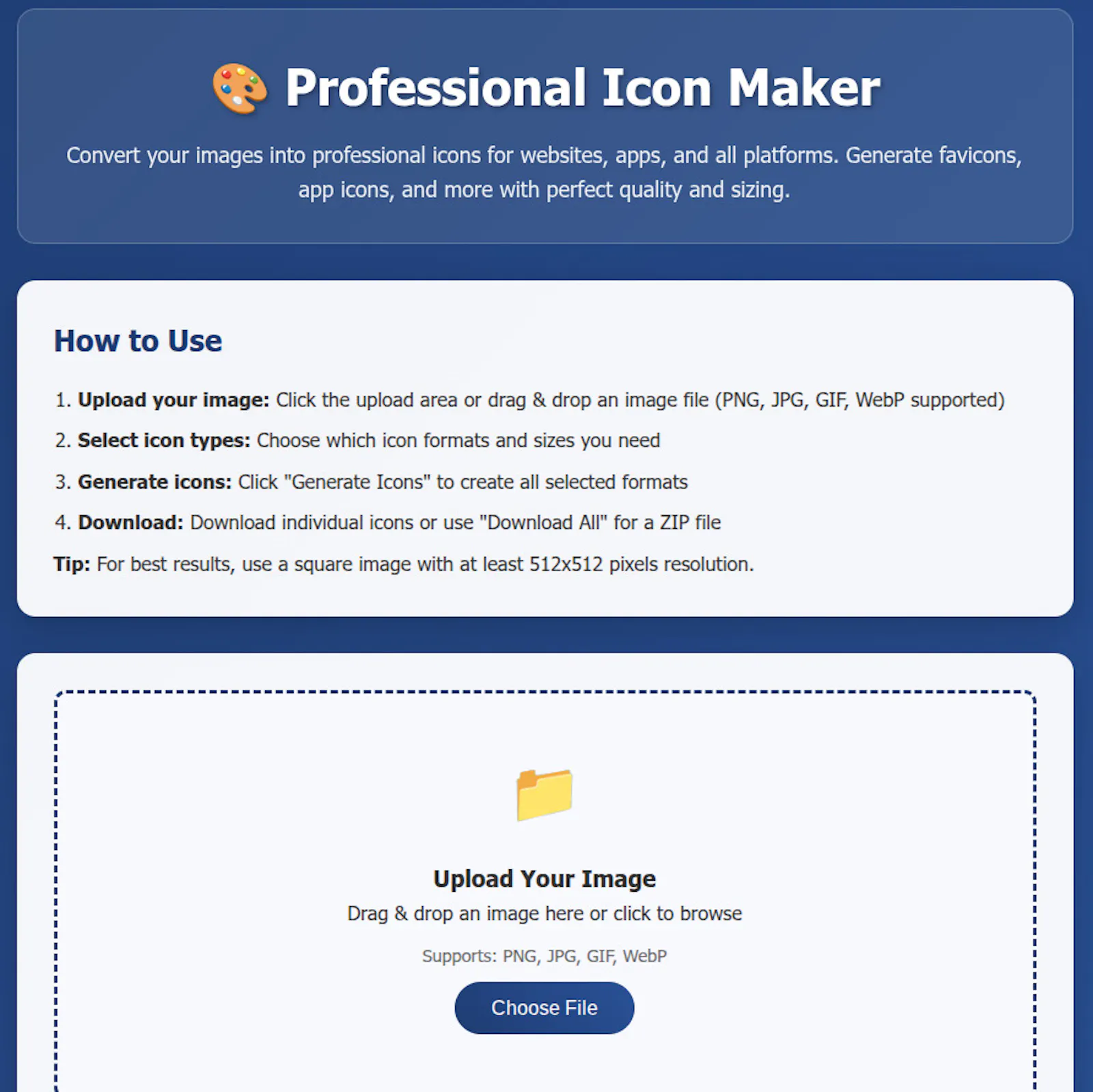 Free Icon Maker screenshot 1