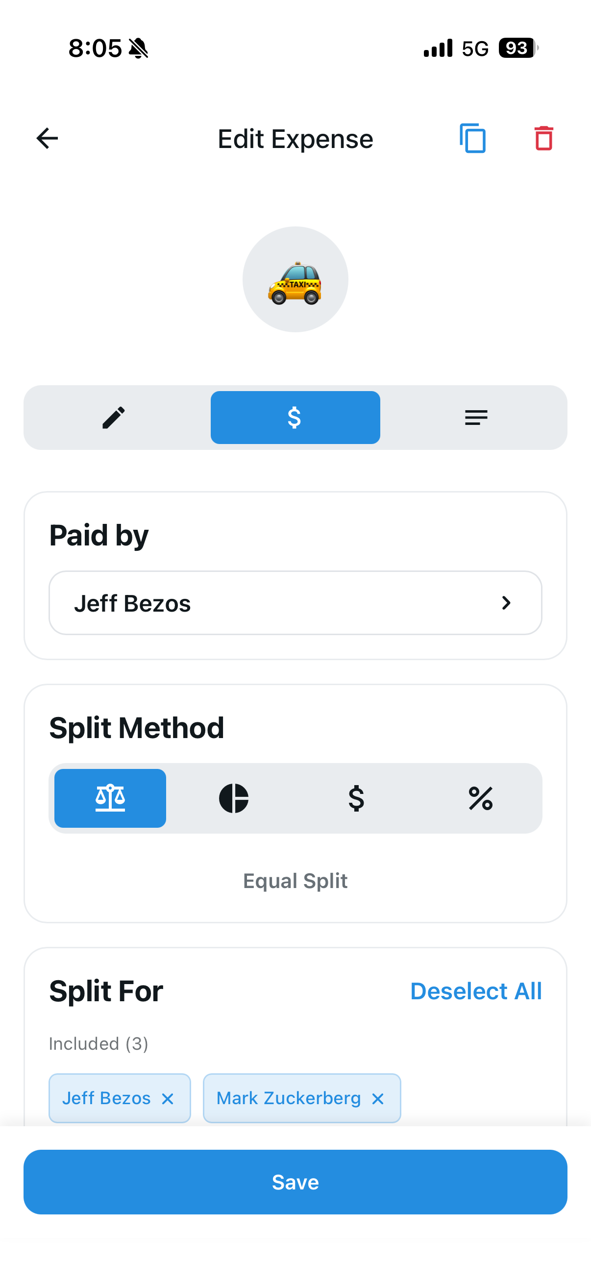 Trip Split - Screenshot 3 showing product features and functionality