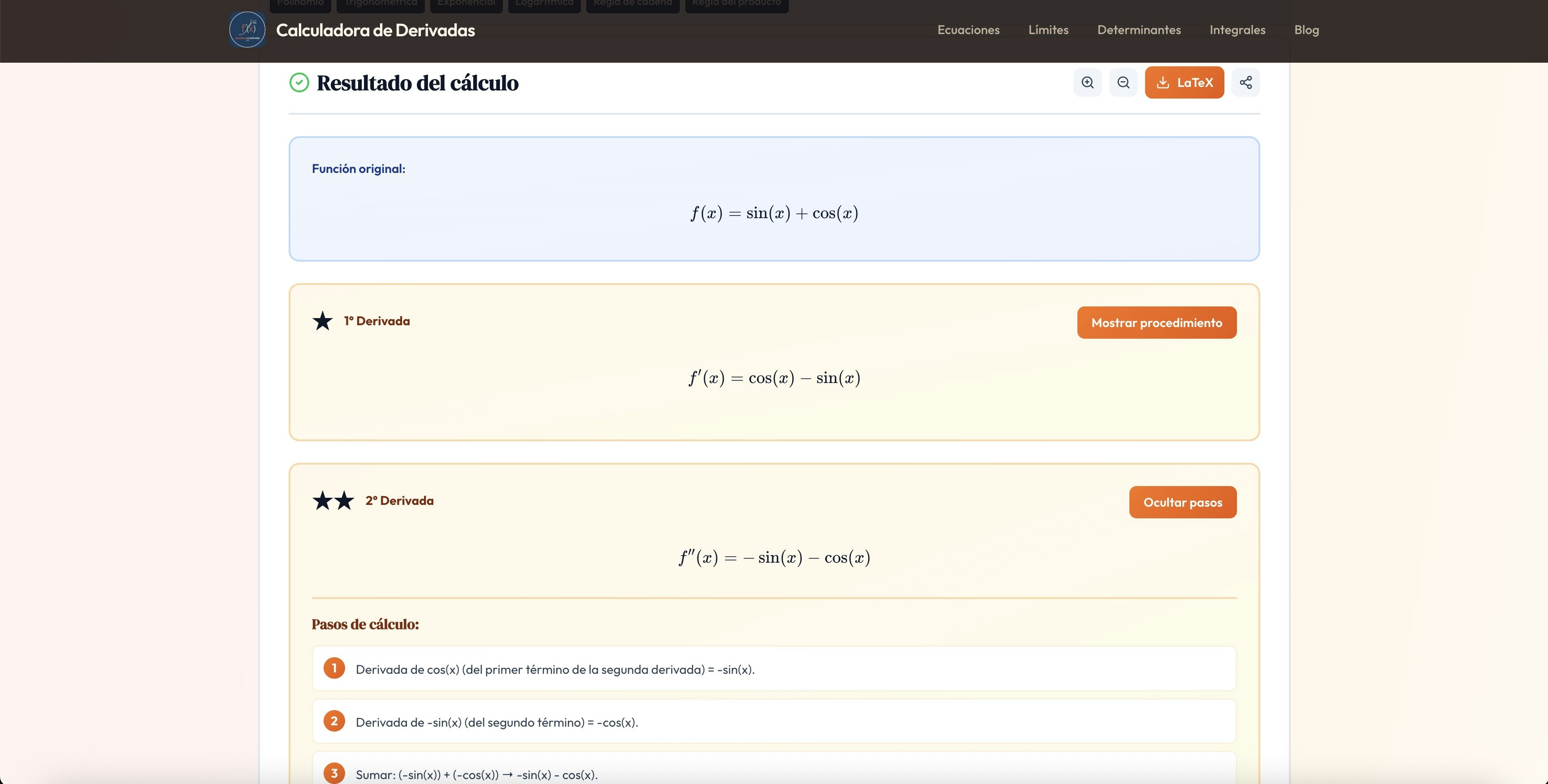 Calculadora de Derivadas gallery image