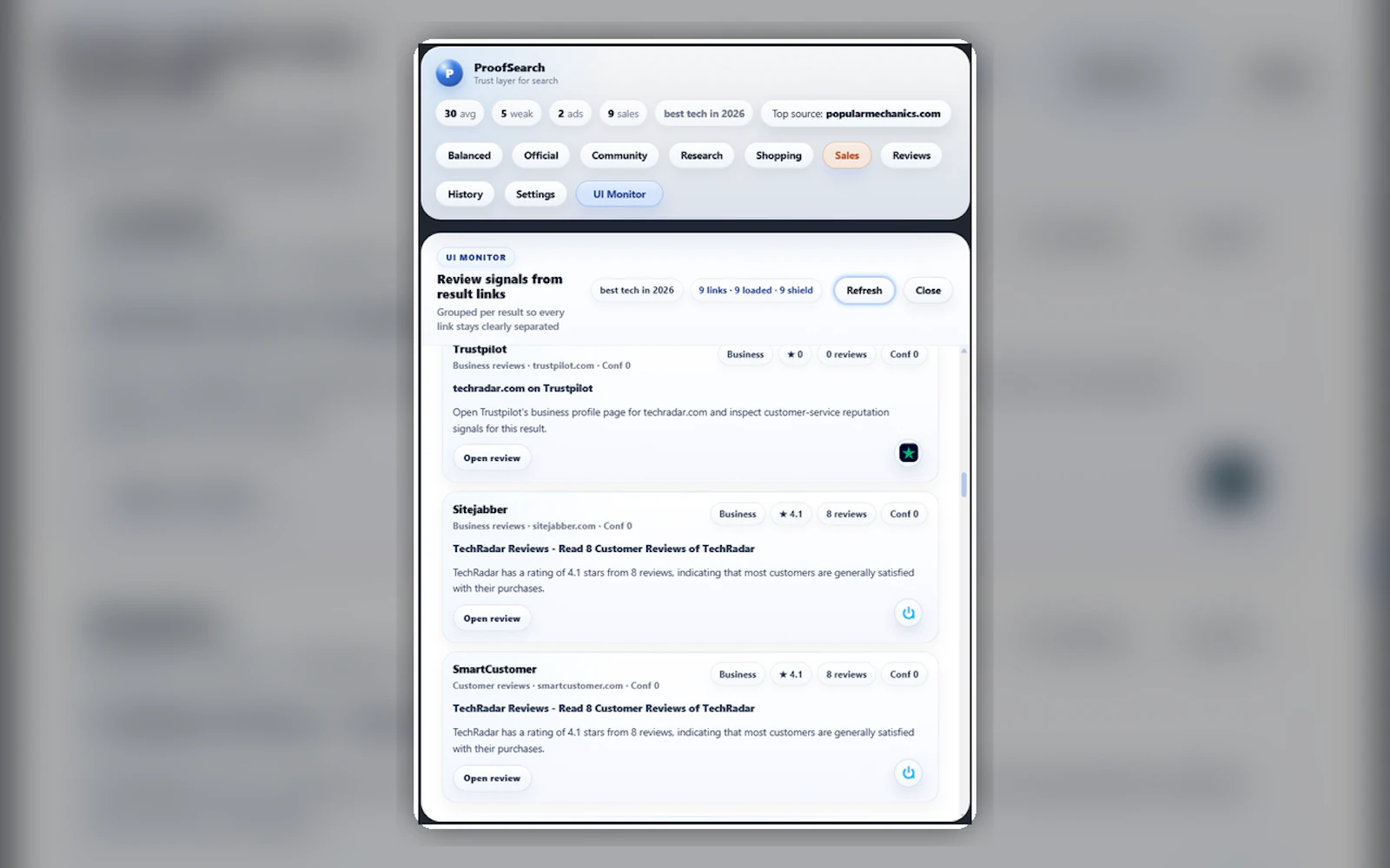 ProofSearch screenshot 6