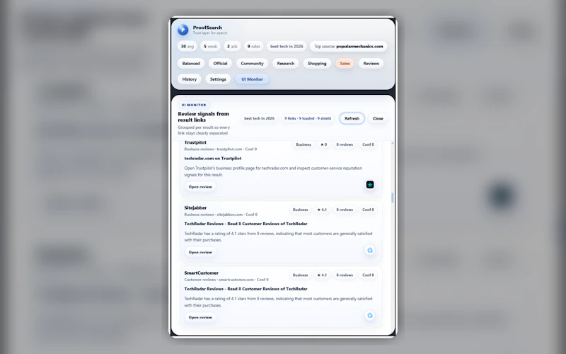ProofSearch screenshot 6