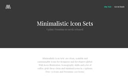 Minimalistic Icon Set media 2