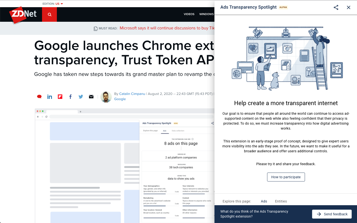 Ads Transparency Spotlight gallery image
