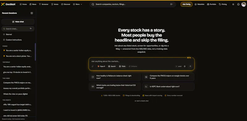 DocStoX screenshot 4