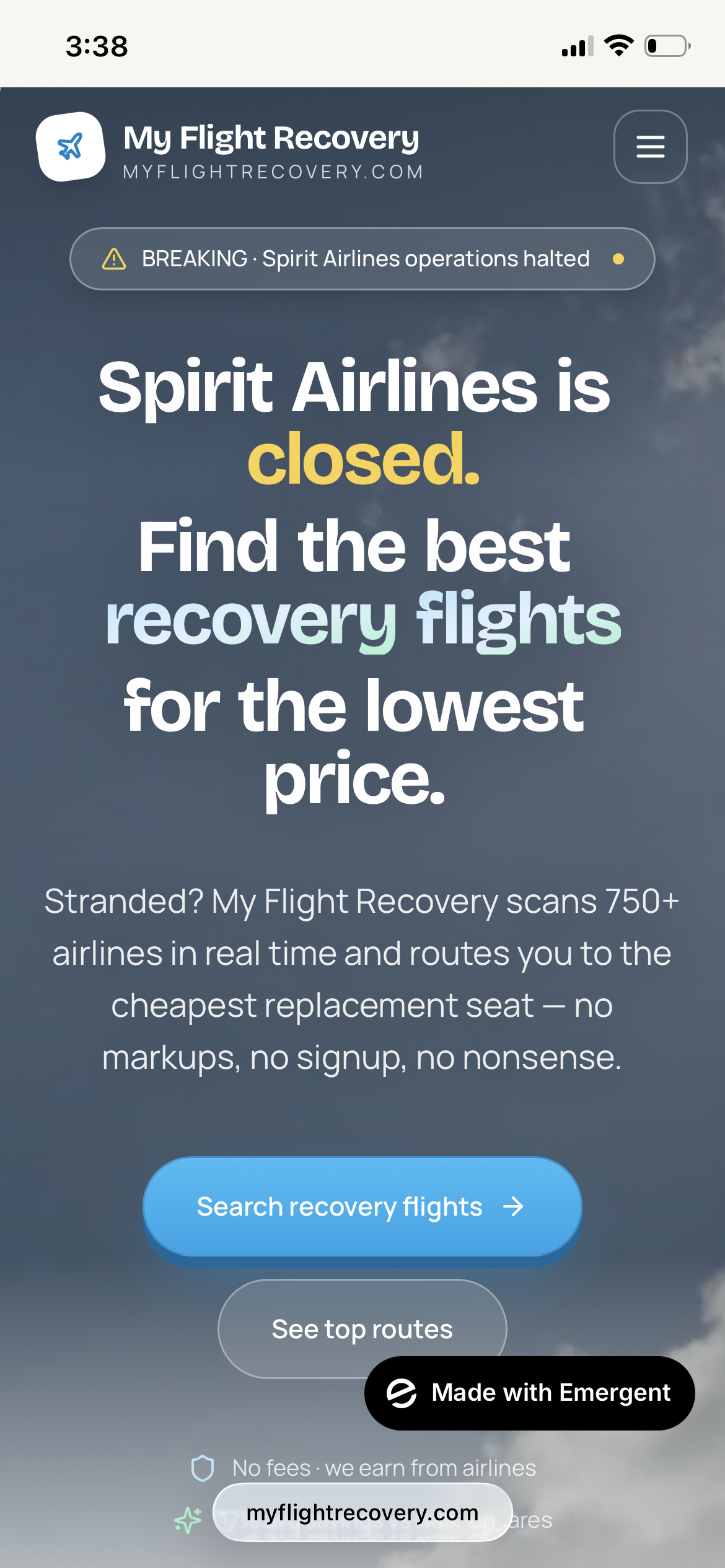 MyFlightRecovery.com gallery image