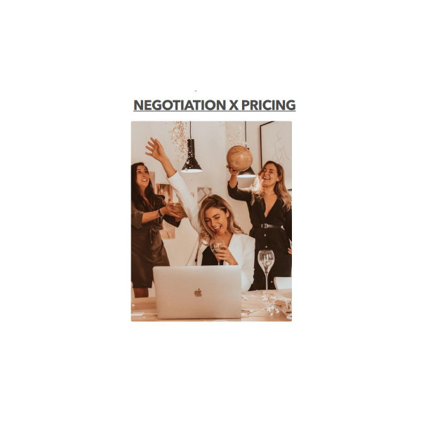 Negotiation x pricing