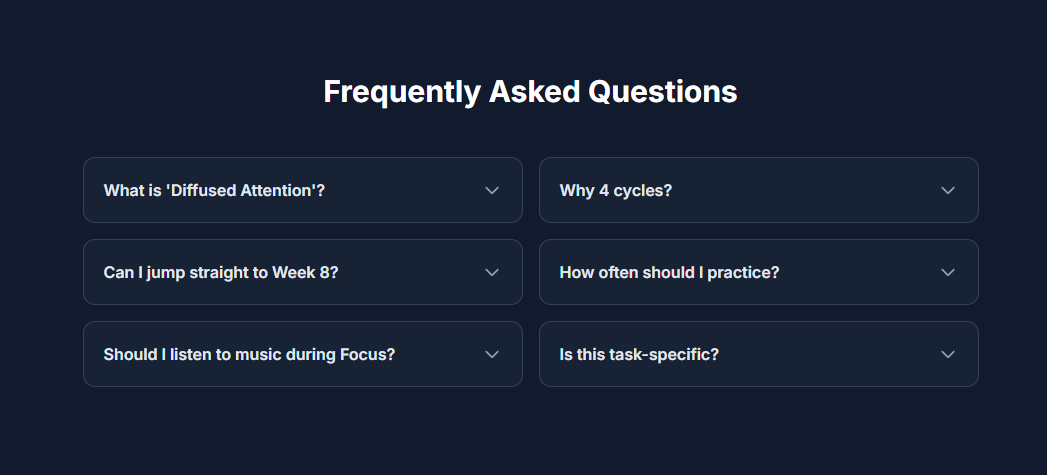 Attention Builder - Screenshot 4 showing product features and functionality