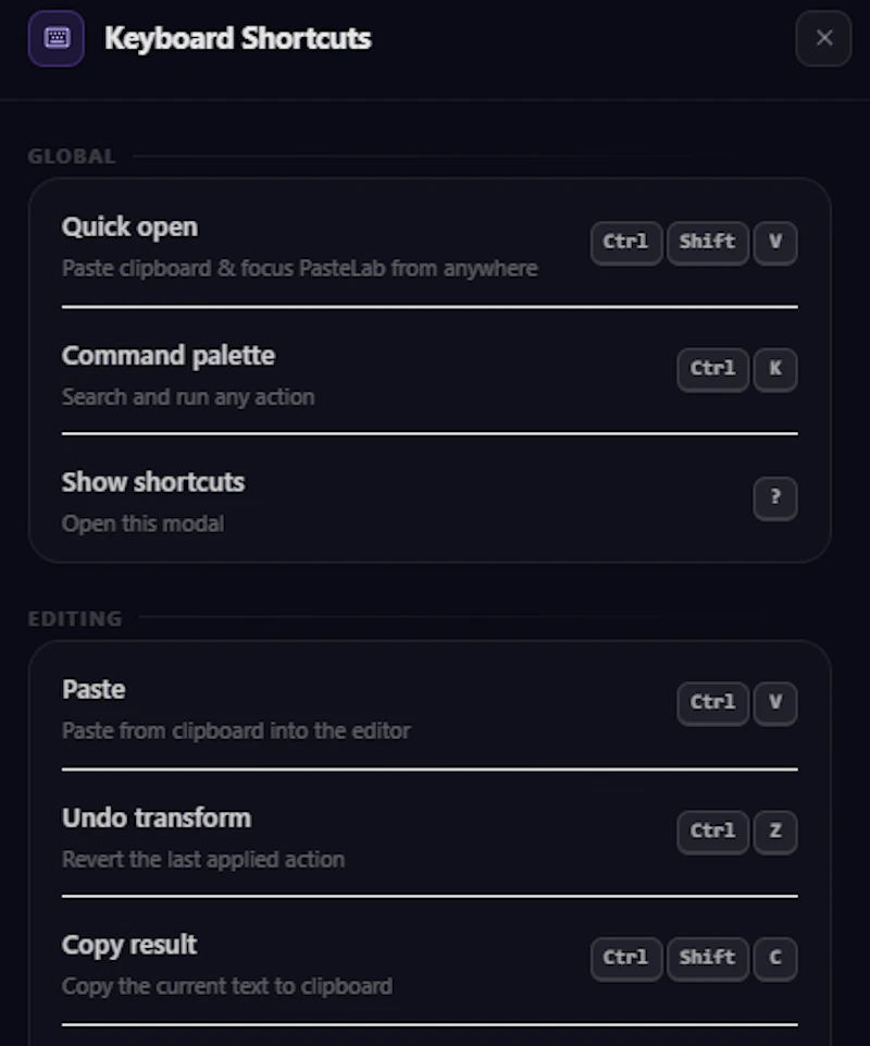 PasteLab screenshot 5