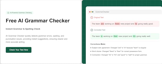 AI Grammar Checker gallery image